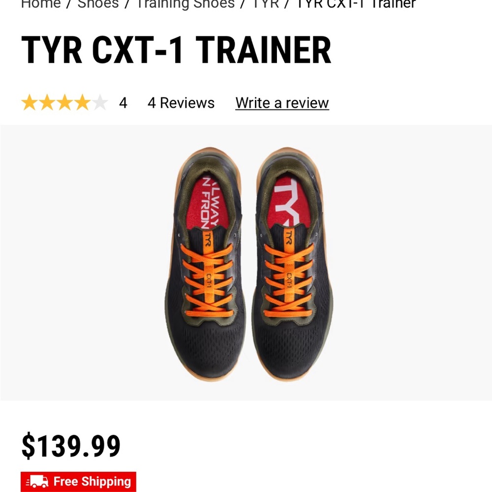 TYR Trainers